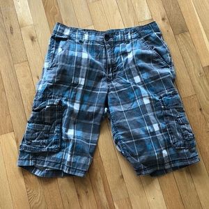 Plaid shorts